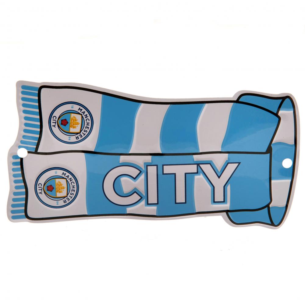 Manchester City FC Show Your Colours Window Sign – TKO Sports