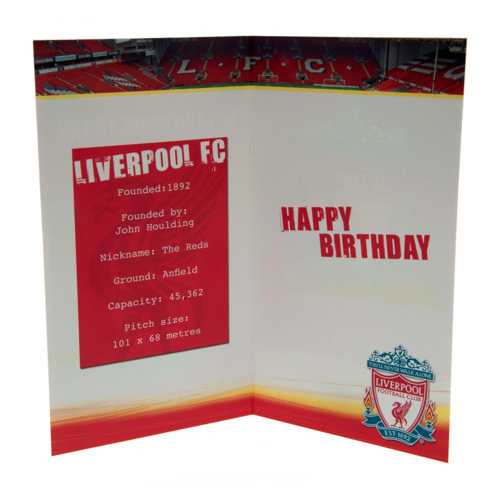 Liverpool FC Birthday Card No 1 Fan – TKO Sports