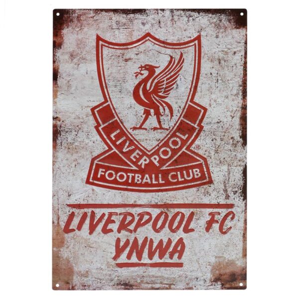 Liverpool FC YNWA Large Metal Sign – TKO Sports