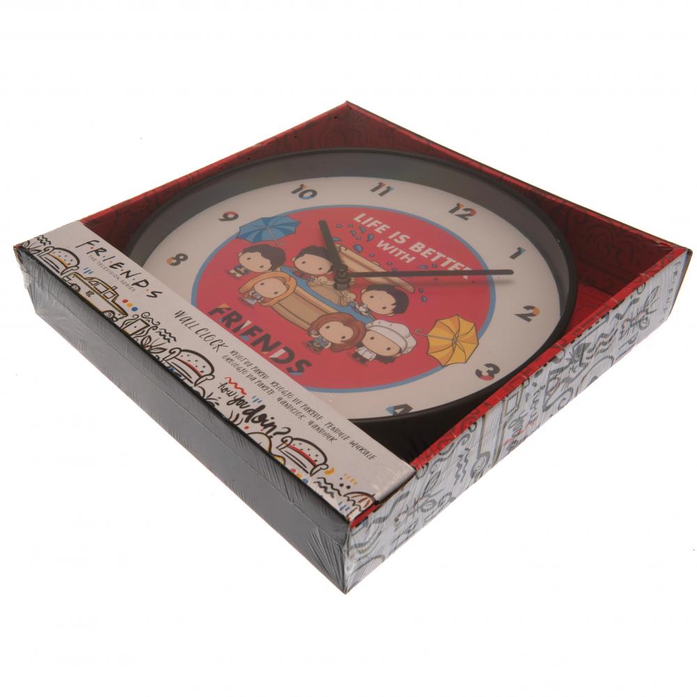 Friends Wall Clock Chibi TKO Sports