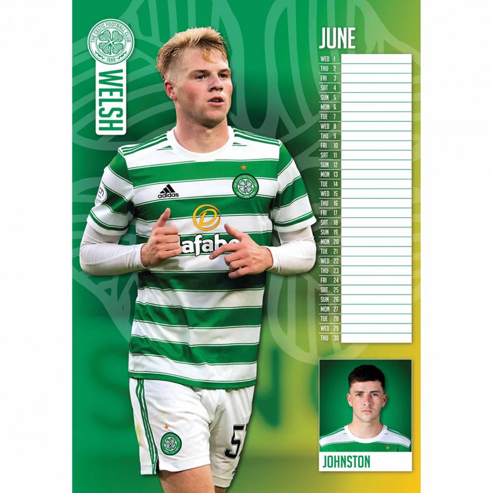 Celtic FC Calendar 2022 TKO Sports