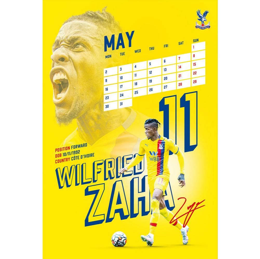 Crystal Palace FC Calendar 2022 TKO Sports