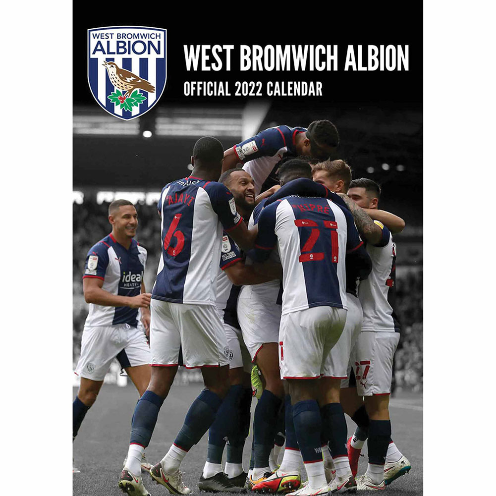 West Bromwich Albion FC Calendar 2022 TKO Sports